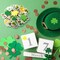 660PCS St. Patrick’s Day Foam Stickers – Assorted Shamrock Adhesive Decals for Party Decor